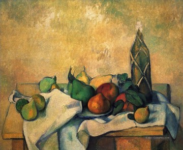 Paul Cézanne Werke - Stilllebenflasche Rum Paul Cezanne